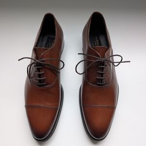 To Boot New York Brandon Dark Brown Leather Oxfords Sz 8